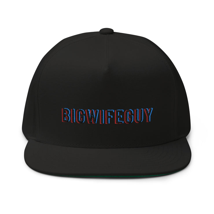 Flat Bill Big Wife Guy Cap