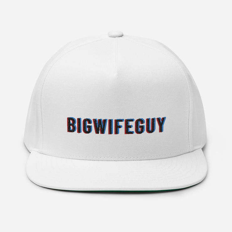 Flat Bill Big Wife Guy Cap