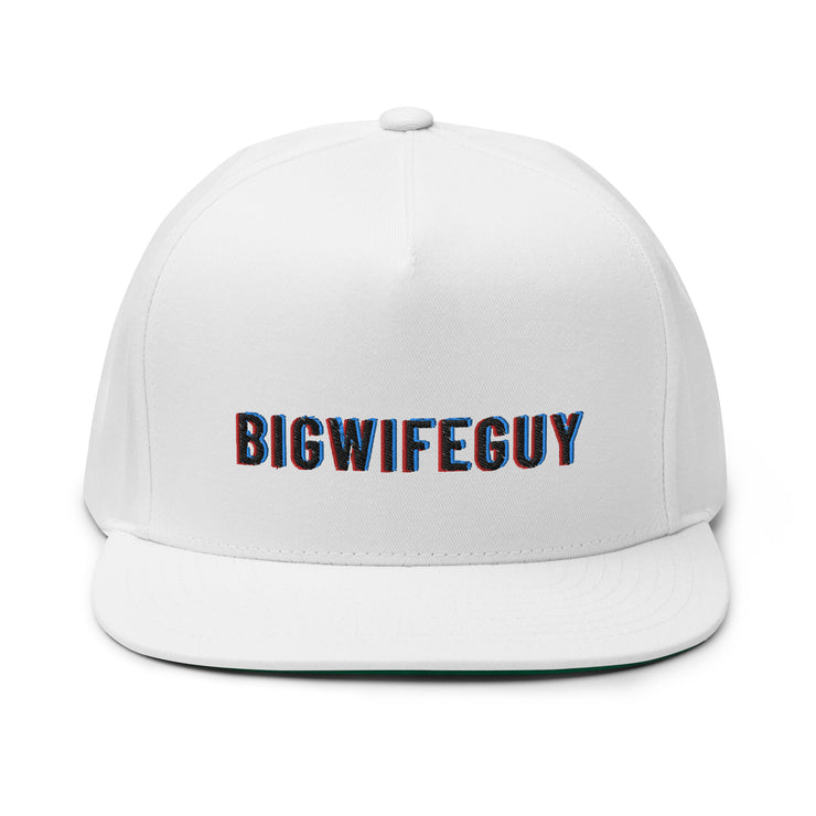 Flat Bill Big Wife Guy Cap