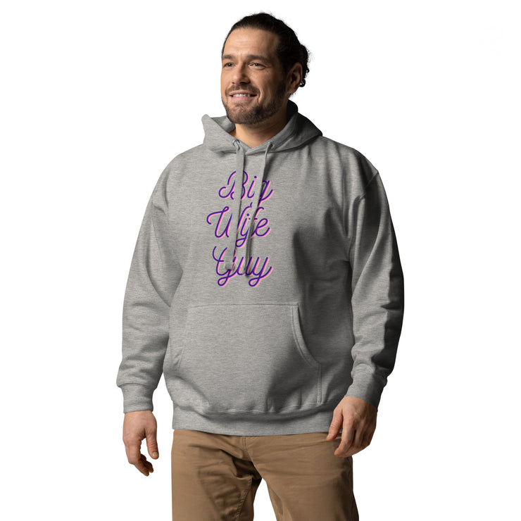 Men's Big Wife Guy  Hoodie