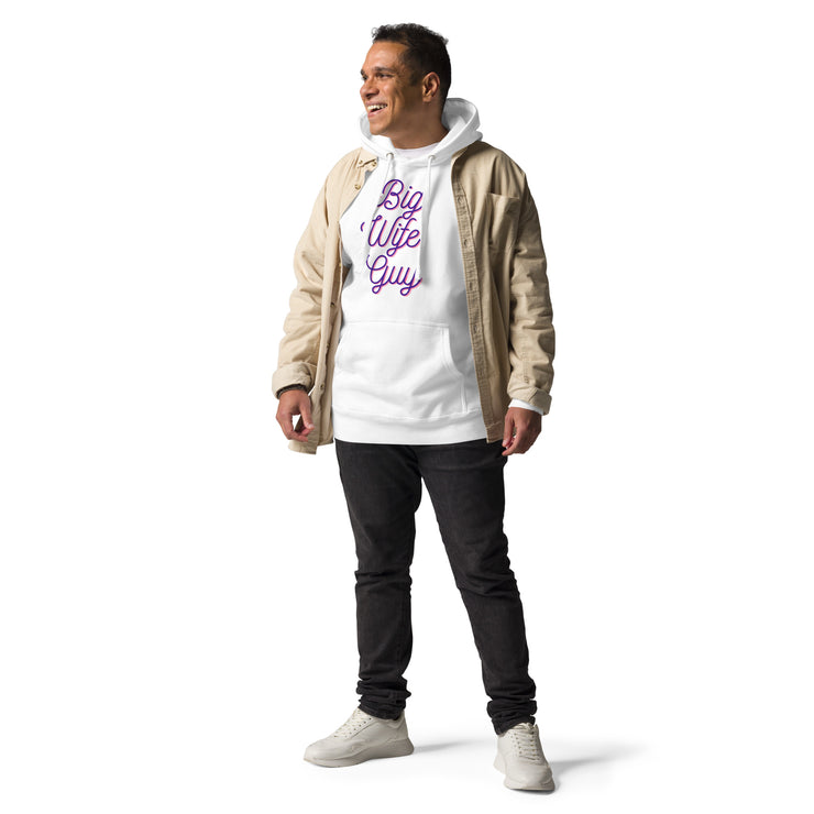 Men's Big Wife Guy  Hoodie