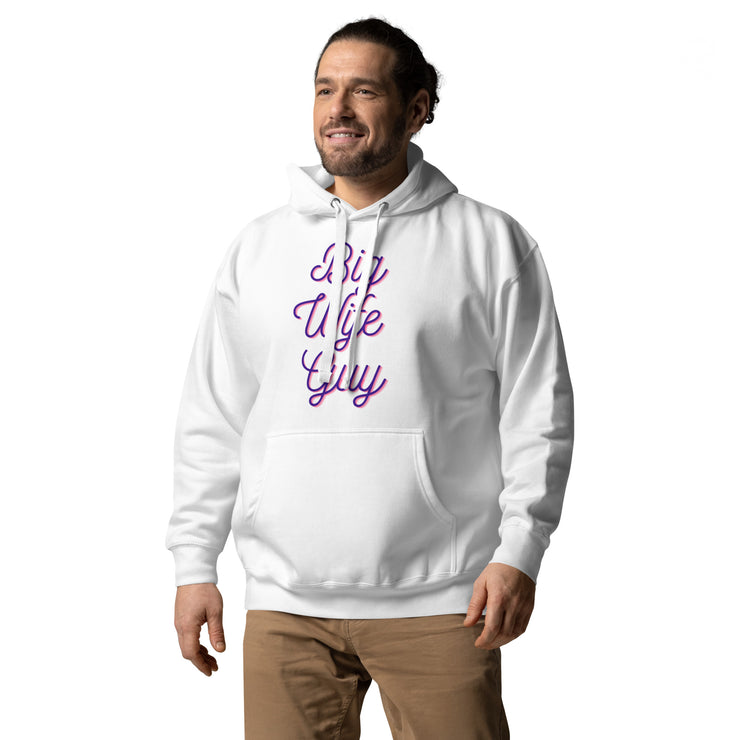 Men's Big Wife Guy  Hoodie